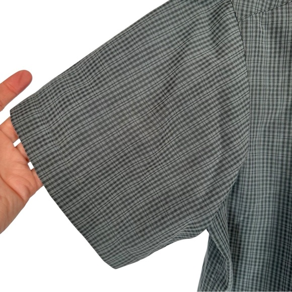 Columbia Declination Trail Shirt S Grey Button Front Short Sleeve Outdoor Hiking - Picture 5 of 13